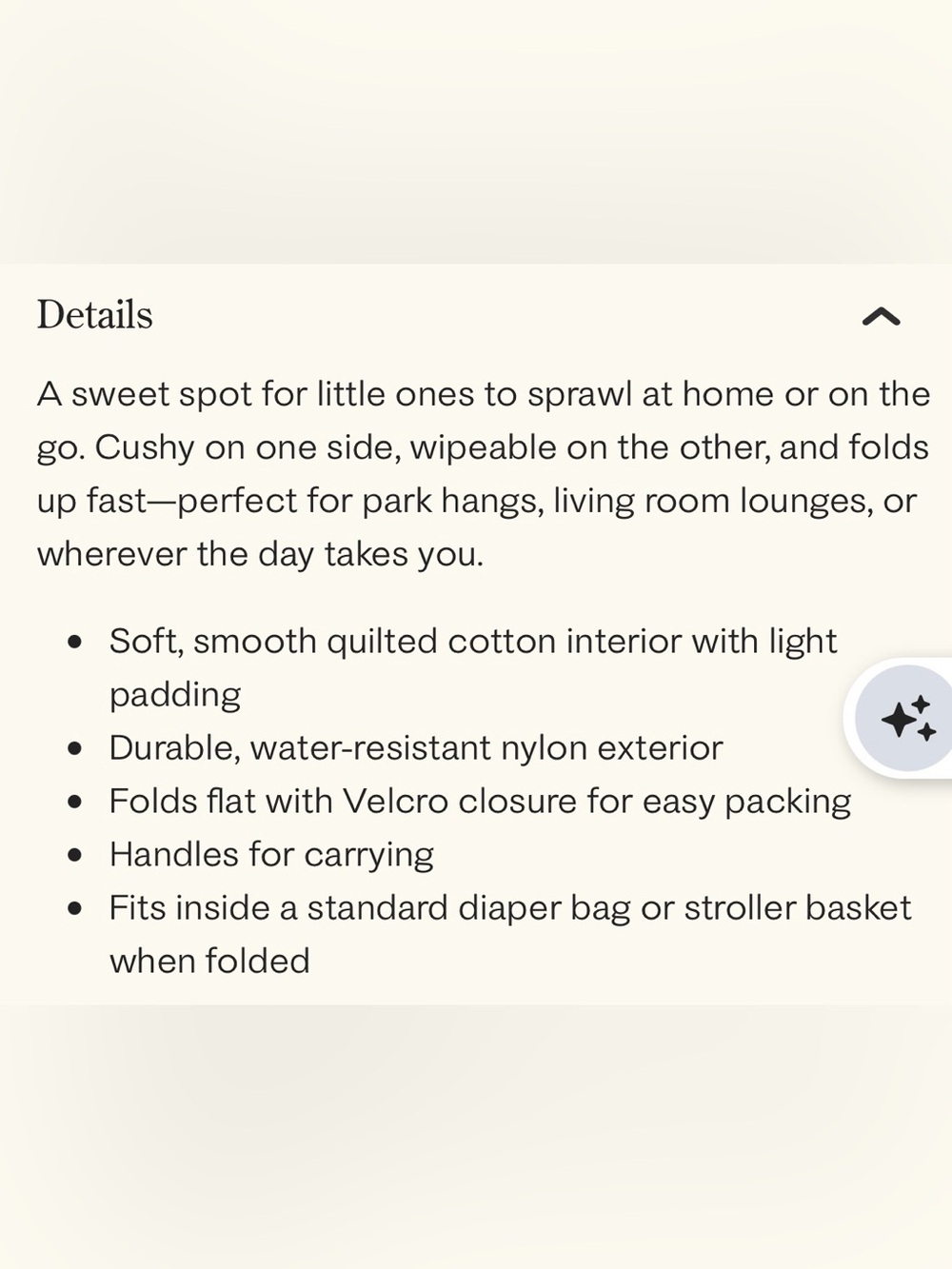 Storq baby on the go mat - Picture 4 of 5
